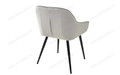 Стул BREEZE BLUVEL-03 LIGHT GREY, велюр / черный каркас Стул BREEZE BLUVEL-03 LIGHT GREY, велюр / черный каркас