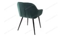 Стул BREEZE BLUVEL-78 GREEN, велюр / черный каркас Стул BREEZE BLUVEL-78 GREEN, велюр / черный каркас