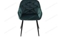 Стул BREEZE BLUVEL-78 GREEN, велюр / черный каркас Стул BREEZE BLUVEL-78 GREEN, велюр / черный каркас