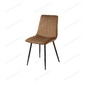 Стул DUBLIN G108-72 тоффи/ черный каркас, велюр