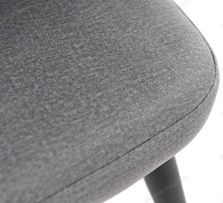 Стул кухонный Белиз Monolith Grey, черный муар