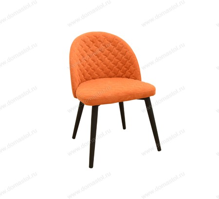 Стул кухонный Белиз-2 Brendy Orange, черный муар