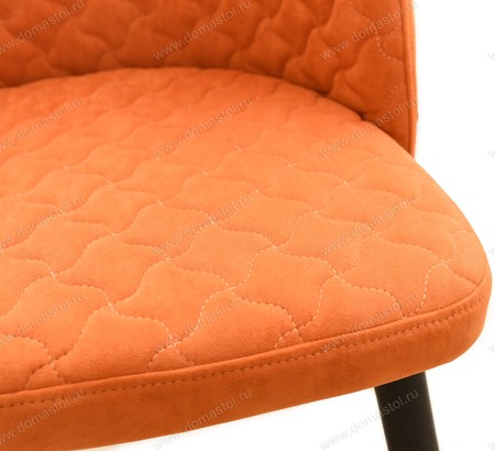 Стул кухонный Белиз-2 Brendy Orange, черный муар