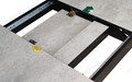 Стол кухонный Премьер ЛДСП 110 цемент, черный