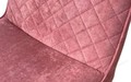 Стул PAINT, цвет B36 Розовый, велюр / черный каркас