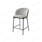 Полубарный стул WENDY BLUVEL-03 LIGHT GREY (H=65), велюр
