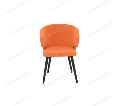 Стул кухонный Джемесон Brendy Orange, черный муар
