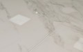 Стол ЭЛЬТОН 110 Белый мрамор, стекло / Черный каркас Стол ЭЛЬТОН 110 Белый мрамор, стекло / Черный каркас