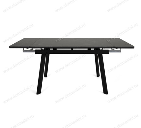 Стол Татами-3C 140 черный, керамика Black Marble