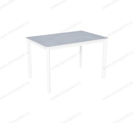 Стол Римини-2С белый, керамика Armani Grey