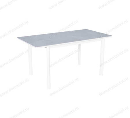 Стол Римини-2С белый, керамика Armani Grey