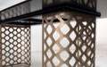 Стол CHIAVARI 220 KL-188 Контрастный мрамор матовый, итальянская керамика / Шампань Стол CHIAVARI 220 KL-188 Контрастный мрамор матовый, итальянская керамика / Шампань
