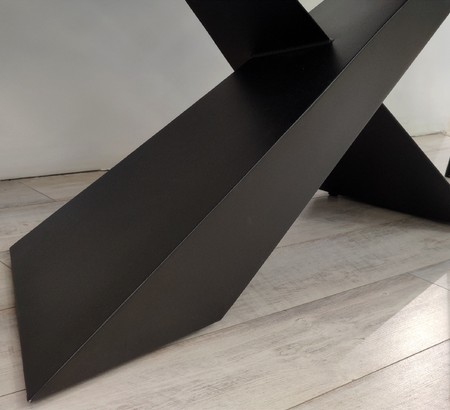 Стол кухонный Даллас 170 Камень Кальвия светло-серый, черный