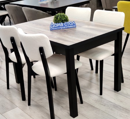 Стул Пекин-2М Барни милк (barni milk), каркас черный