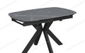 Стол Шиноби 130 черный, керамика Black Marble Стол Шиноби 130 черный, керамика Black Marble