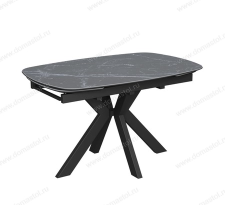 Стол Шиноби 130 черный, керамика Black Marble Стол Шиноби 130 черный, керамика Black Marble