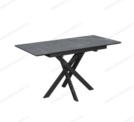 Стол Касабланка 110 черный, керамика Black Marble