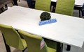 Стол Римини-2L 120 черный, ЛДСП Светлый бетон Стол Римини-2L 120 черный, ЛДСП Светлый бетон