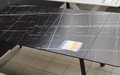 Стол Домаццо 160 черный, пластик Аркобалено 3074