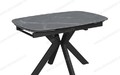 Стол Шиноби 120 черный, керамика Black Marble Стол Шиноби 120 черный, керамика Black Marble