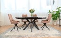 Стол Шиноби 120 черный, керамика Black Marble Стол Шиноби 120 черный, керамика Black Marble