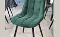 Стул кухонный Румба NEW Selfie botle green, черный муар