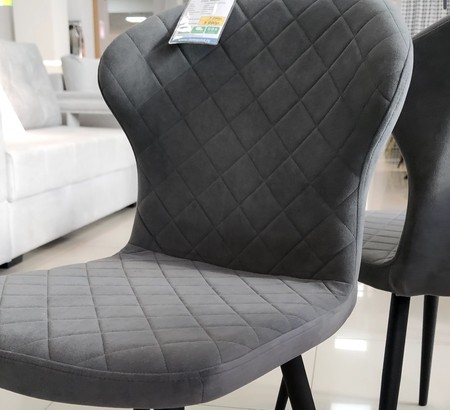 Стул Марио горький шоколад Т190, каркас 1R32 черный