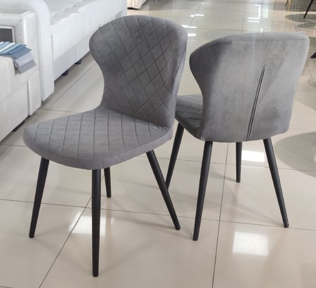 Стул Марио горький шоколад Т190, каркас 1R32 черный