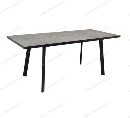Стол Лэнд-L 140 ЛДСП Камень темный, черный