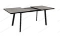 Стол Лэнд-М 120х80 ЛДСП Камень темный, черный