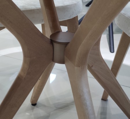 Стол Марко 100 шпон Светлый Орех, каркас Светлый Орех