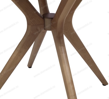 Стол Марко 100 шпон Светлый Орех, каркас Светлый Орех