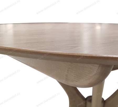 Стол Марко 100 шпон Светлый Орех, каркас Светлый Орех