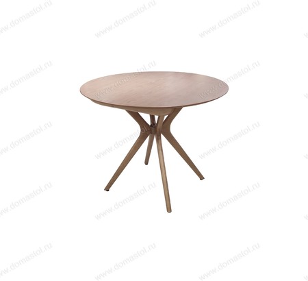 Стол Марко 100 шпон Светлый Орех, каркас Светлый Орех