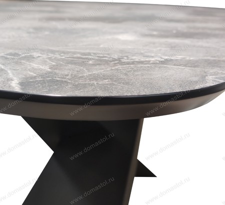 Стол кухонный Даллас 190 пластик ARPA 3415, черный