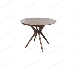 Стол Марко 100 шпон Орех, каркас Орех