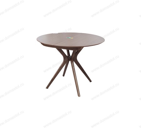 Стол Марко 100 шпон Орех, каркас Орех