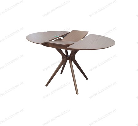 Стол Марко 100 шпон Орех, каркас Орех