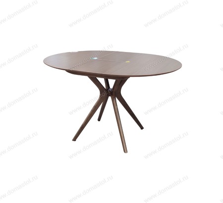 Стол Марко 100 шпон Орех, каркас Орех