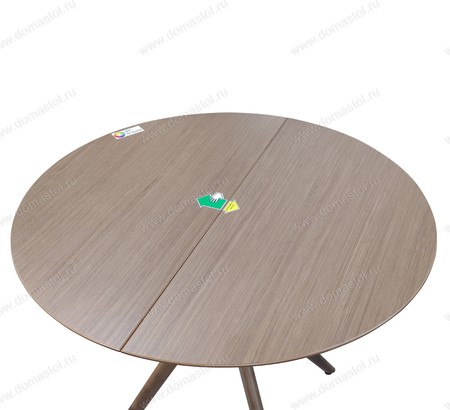 Стол Марко 100 шпон Орех, каркас Орех