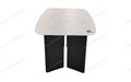 Стол кухонный Майсен 150 пластик Керамика Тессина крем, черный