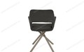 Стул Бланш горький шоколад Т190, каркас 360X32 поворотный мокко