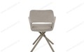Стул Бланш бежевый Т170, каркас 360X32 поворотный мокко
