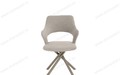 Стул Бланш бежевый Т170, каркас 360X32 поворотный мокко