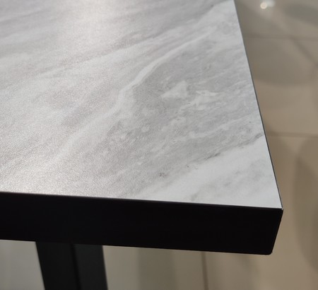 Стол ЛЭНД HPL 120х80 пластик Лавант, черный муар