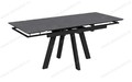 Стол Катана-1C 110 черный, керамика Carbon