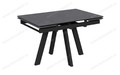 Стол Катана-1C 110 черный, керамика Carbon