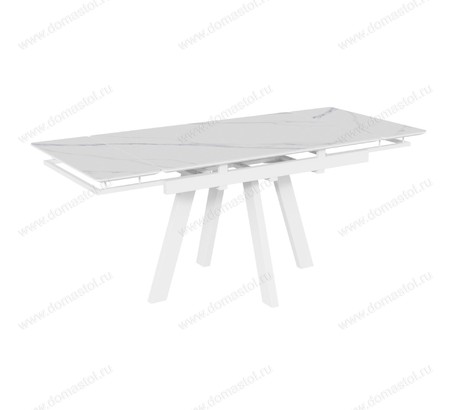 Стол Катана-1C 110 белый, керамика White Marble