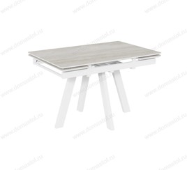 Стол Катана-1C 110 белый, керамика Travertine Avorio