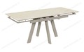 Стол Катана-1C 110 мокко, керамика Cream Latte